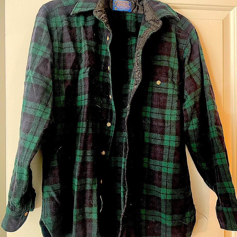 Pendleton Vintage 100% Wool Flannel - image 1